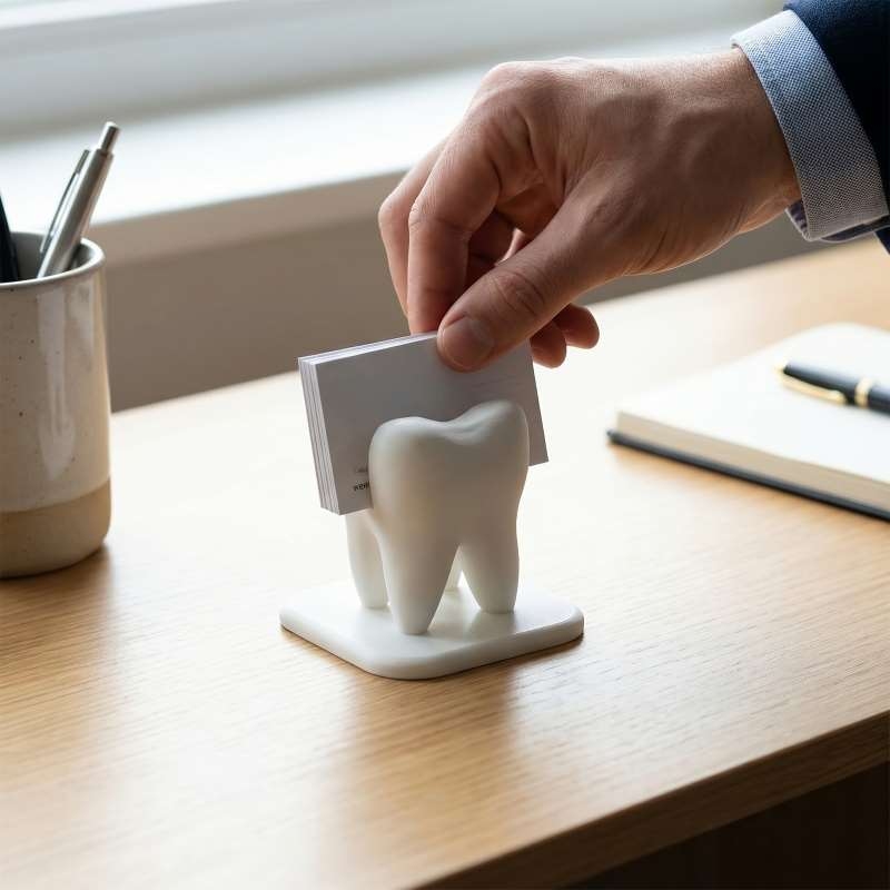 3D Printed Tooth Shaped Busine - 3D Printing Dental review and price