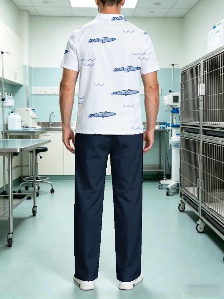 Mens Cute Ocean Fish All Over  - 3D Printing For Medical review and price