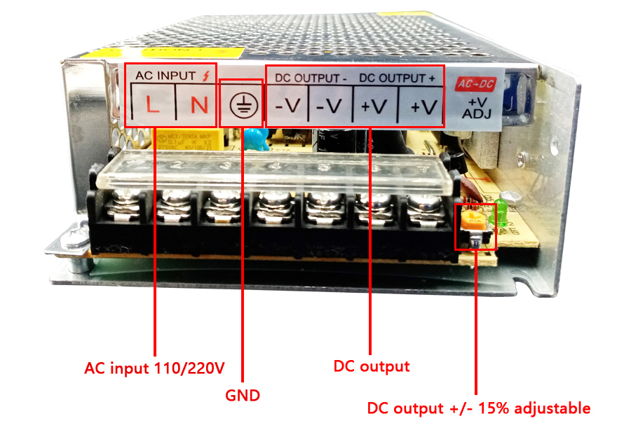 DC 5V 12V Power Supply 24V 36V - 3D Printer Power Supply review and price