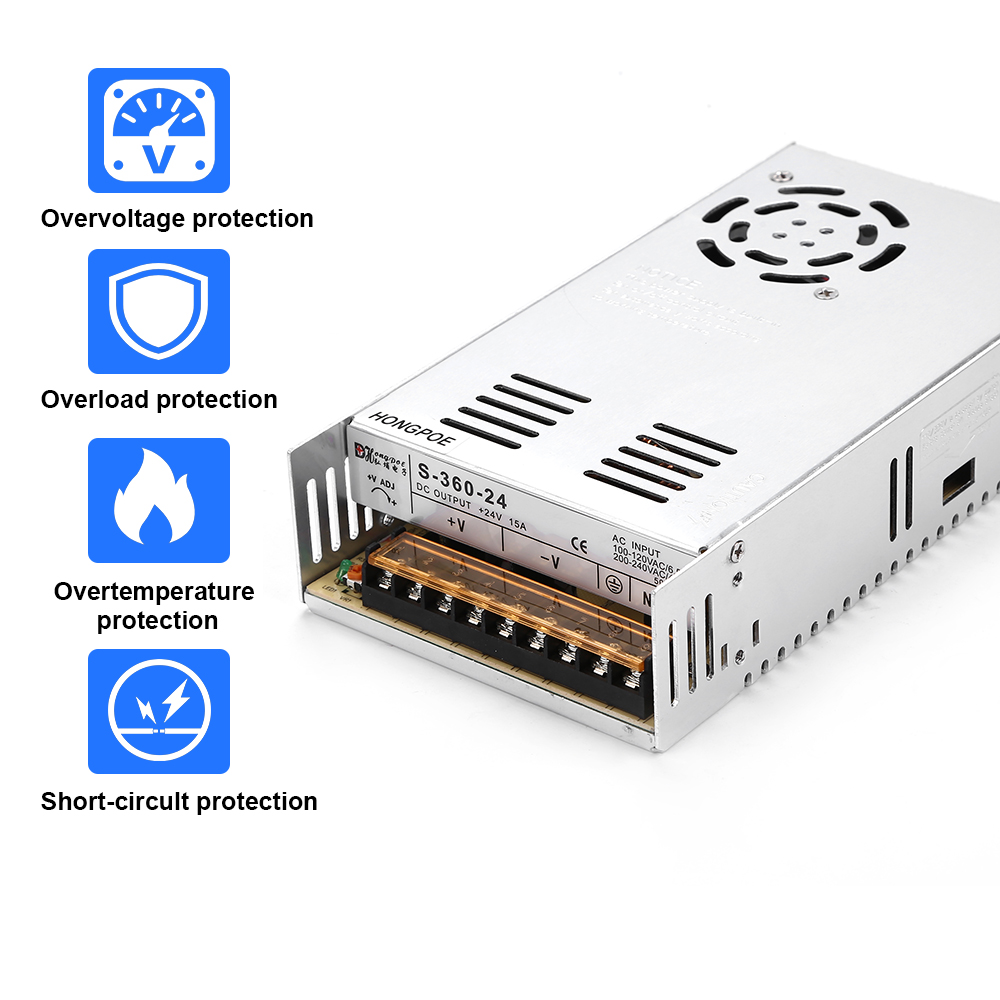 12V Power Supply 1A 2A 3A 4A 5 - 3D Printer Power Supply review and price