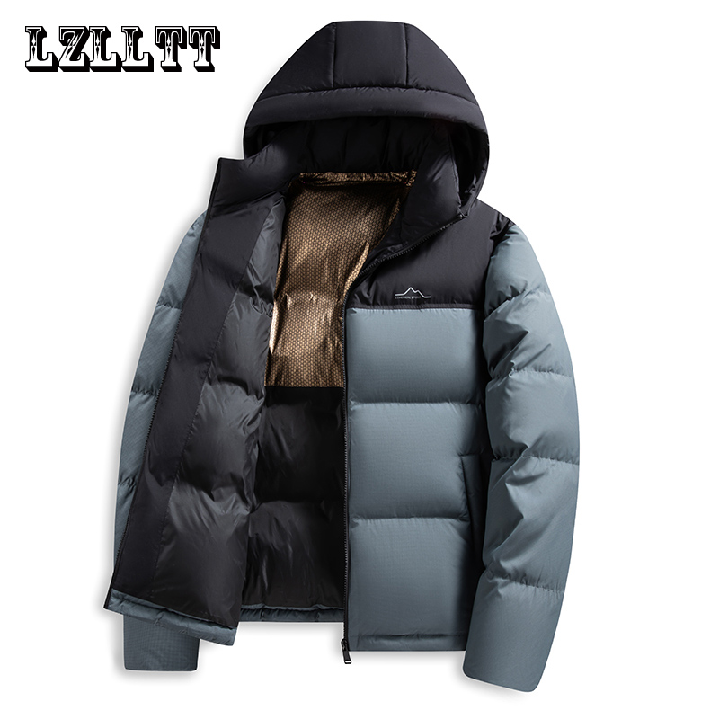 Winter Men Warm Duck Down Jack - 3D Printing Quality review and price